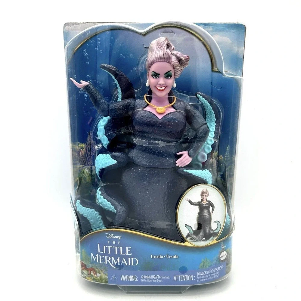 Mattel Disney The Little Mermaid Ursula Action Figure 2023 Live Action New